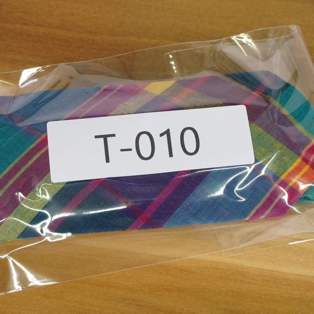 Polo Ralph Lauren Necktie Kids Multi-Color Plaid Cotton Preppy Handmade USA